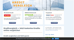 Desktop Screenshot of kredit-vergleich.org